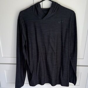 Nike Dri-fit Men's Black Hooded Sweatshirt